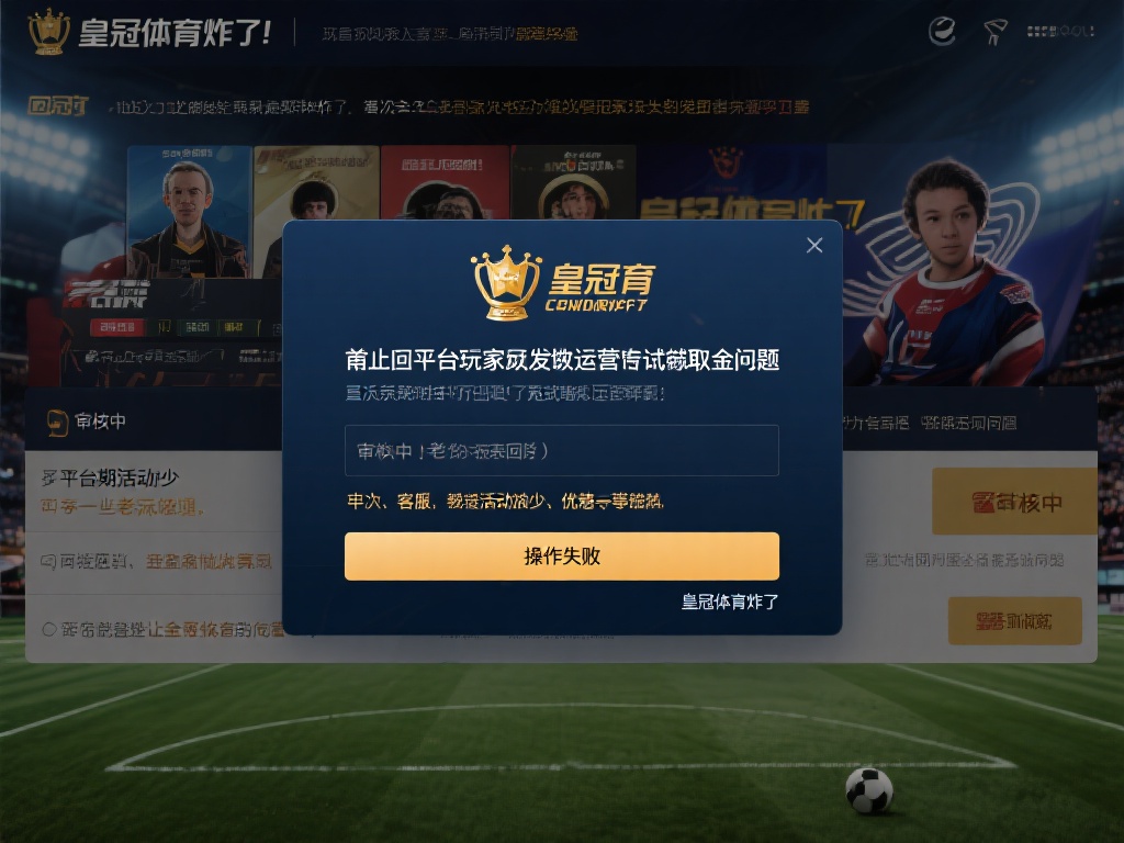 首先，有玩家反映在尝试提取资金时，系统总是显示“审