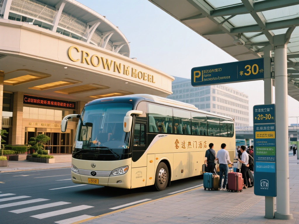 从机场到体育场皇冠酒店的多种出行选择 (从机场到体育场皇冠酒店的多种便捷出行选择解析) 不少机场提供直达热门酒店或地标性建筑的巴士服务,体